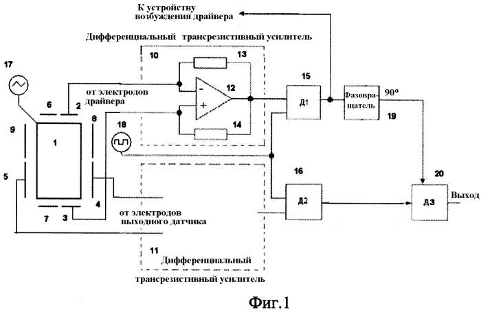 Интерфейсное устройство для микромеханического гироскопа (патент 2314495)