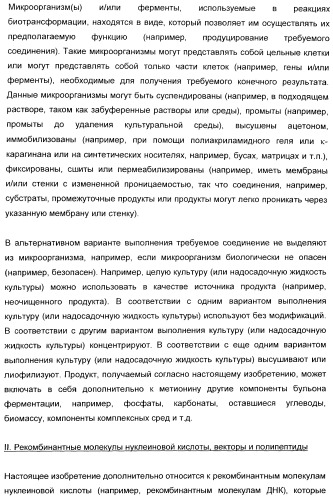 Применение диметилдисульфида для продукции метионина микроорганизмами (патент 2413001)