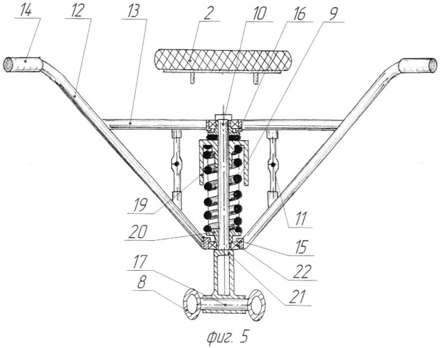 Двухколесное транспортное средство с амортизированной задней подвеской (патент 2453463)