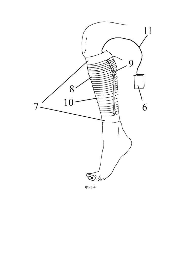 Компрессионная одежда, выполненная с использованием синтетических искусственных мышц (патент 2651448)