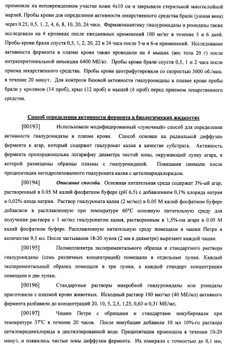 Гиалуронидаза и способ ее применения (патент 2471867)
