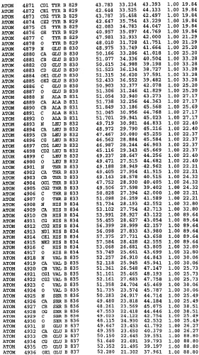 Кристаллическая структура фосфодиэстеразы 5 и ее использование (патент 2301259)