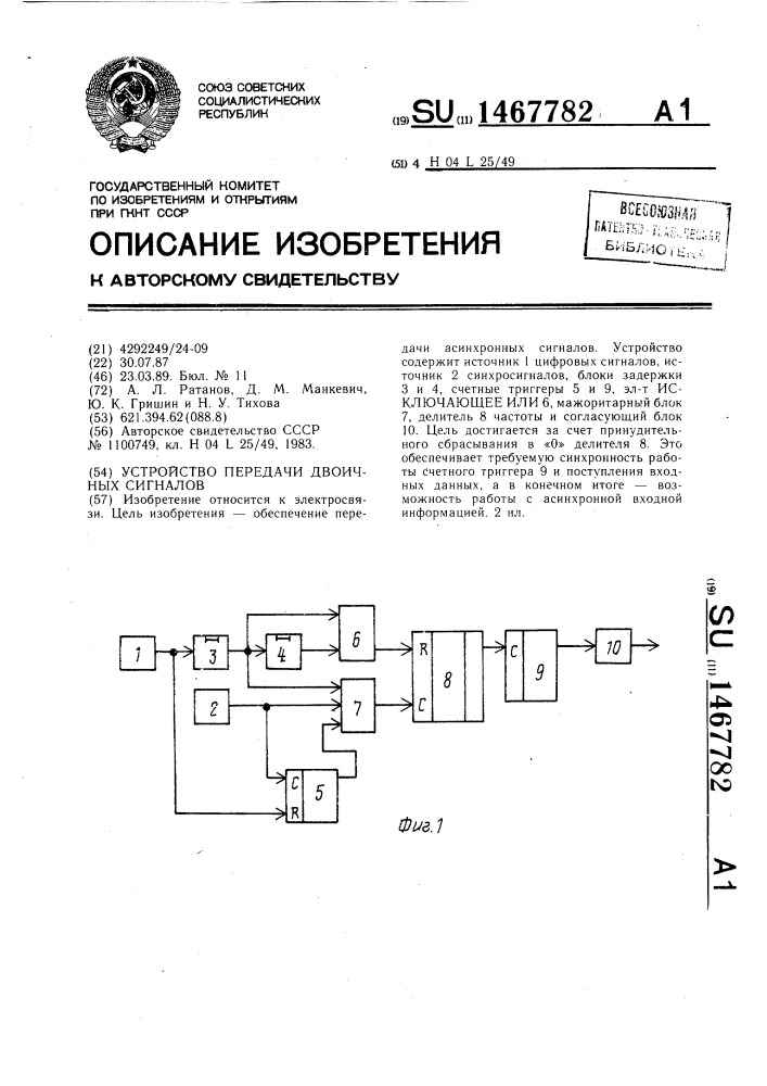 Асинхронный сигнал. Асинхронная передача данных.