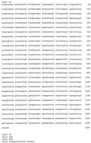 Иммуногенные композиции антигенов staphylococcus aureus (патент 2536981)