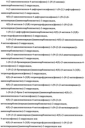 Производные 4-(4-алкокси-3-гидроксифенил)-2-пирролидона в качестве ингибиторов pde-4 для лечения неврологических синдромов (патент 2340600)