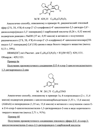 Производные спироиндолинона (патент 2435771)