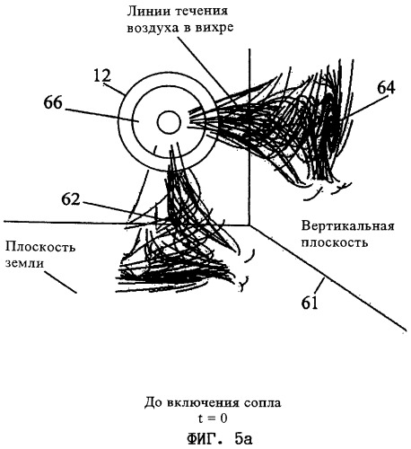 Способ расширения зоны подавления наземного вихря, создаваемого авиационным двигателем, активная система для его осуществления и авиационный двигатель с такой системой (патент 2281229)