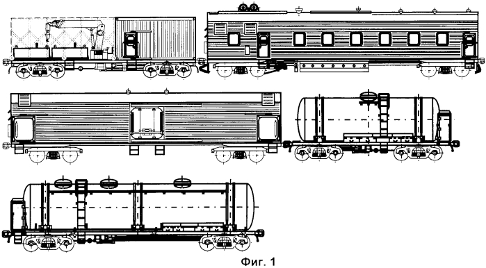5-вагонный поезд азотного охлаждения (патент 2581638)
