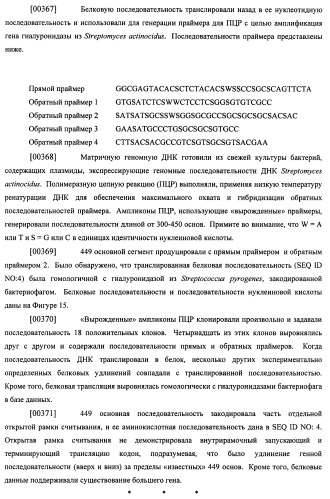 Гиалуронидаза и способ ее применения (патент 2471867)