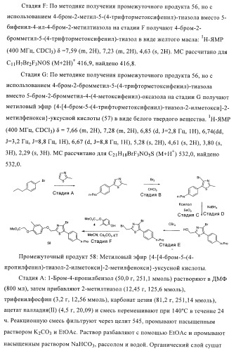 Соединения и композиции как модуляторы активированных рецепторов пролифератора пероксисомы (патент 2413723)