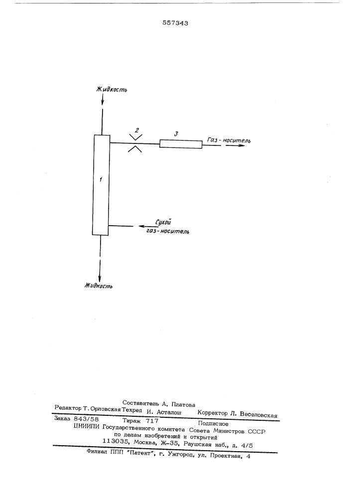 Способ измерения влаги в жидкости (патент 557343)