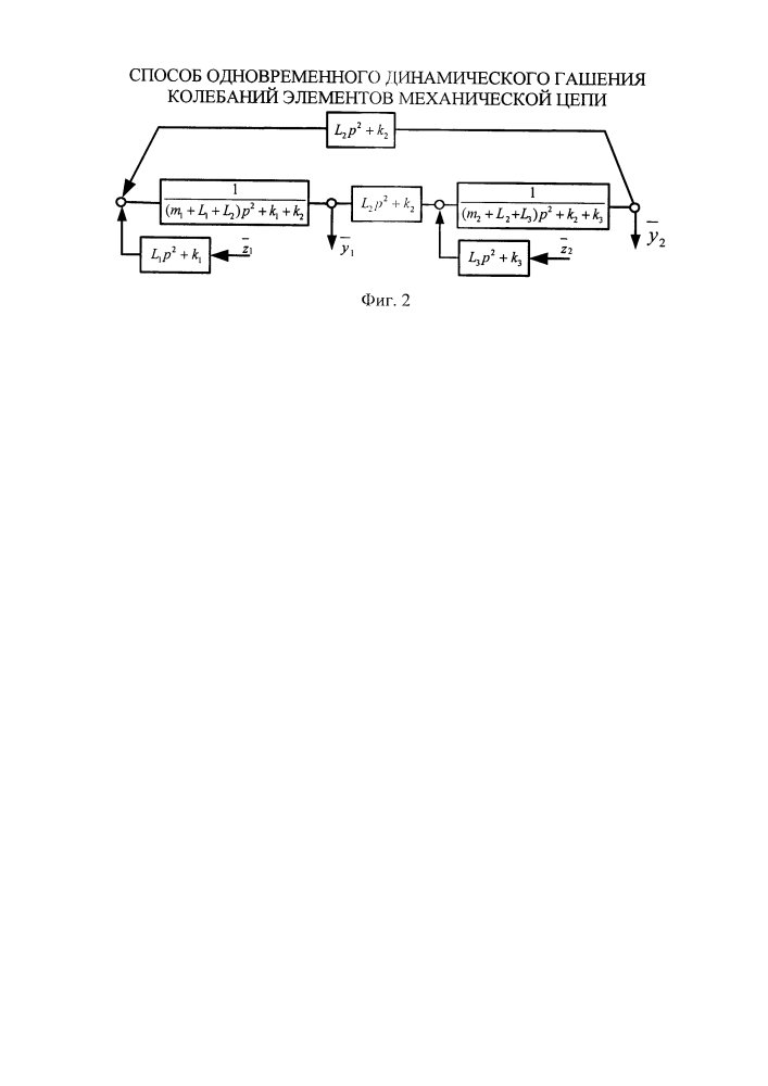 Способ одновременного динамического гашения колебаний элементов механической цепи (патент 2648661)