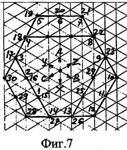 Трехфазная двухслойная электромашинная обмотка в z=177&#183;c пазах при 2p=22&#183;c и 2p=26&#183;c полюсах (патент 2335076)