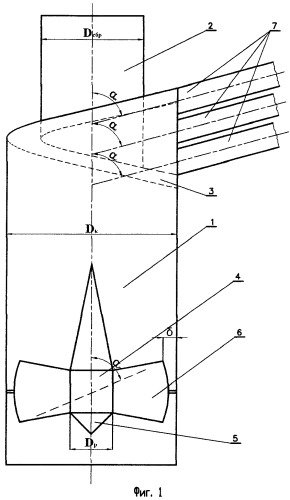 Делитель-пылеконцентратор (патент 2430304)