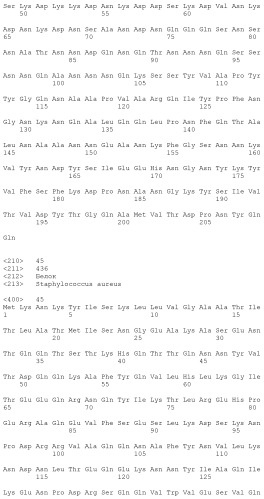 Композиции для иммунизации против staphylococcus aureus (патент 2508126)