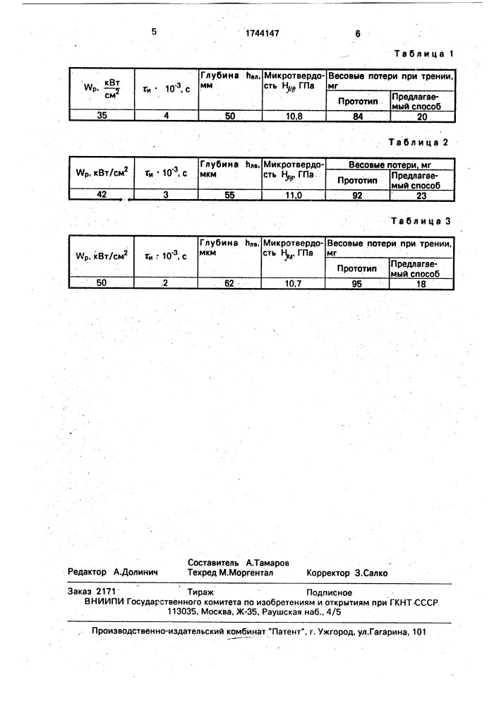 Способ лазерной обработки стальных изделий (патент 1744147)