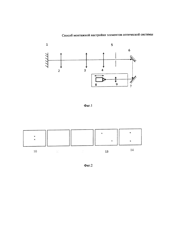 Способ монтажной настройки элементов оптической системы (патент 2623699)