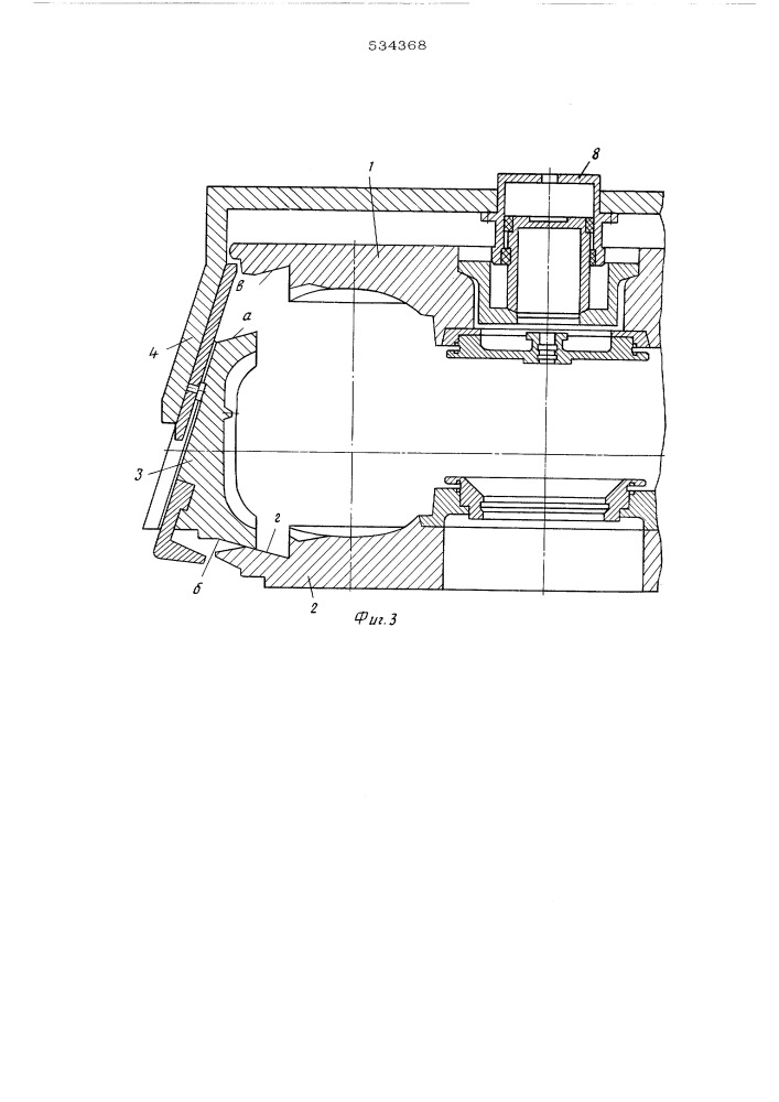 Пресс-форма для вулканизации покрышек пневматических шин (патент 534368)