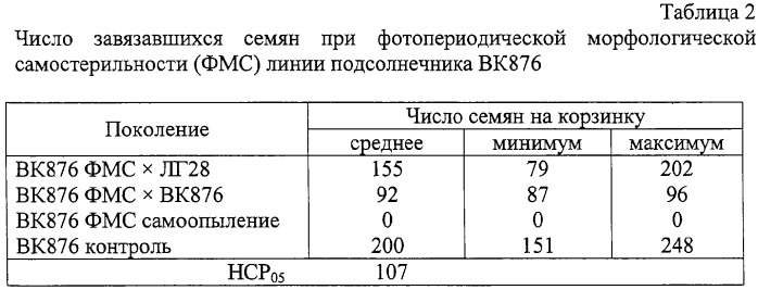 Способ получения гибрида растения подсолнечника (патент 2302105)