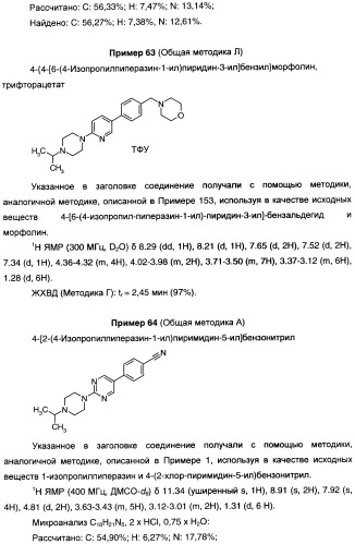 Антагонисты гистаминовых н3-рецепторов (патент 2442775)