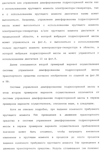 Система управления демпфированием подрессоренной массы транспортного средства (патент 2484992)