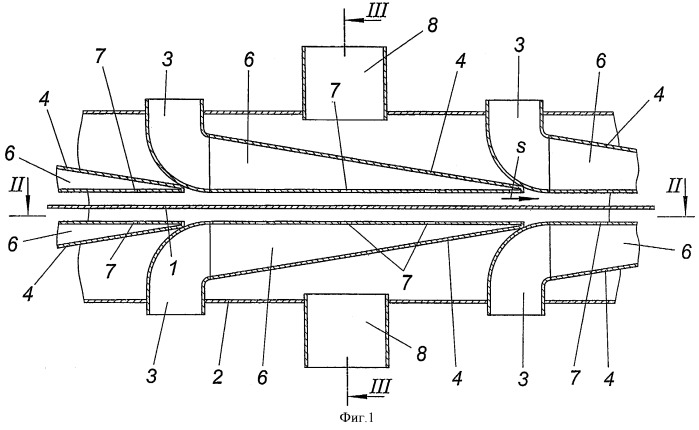 Устройство для охлаждения металлической ленты (патент 2396137)