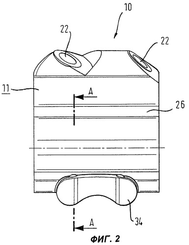 Откидной режущий элемент для фрезы, дисковая фреза и щелерезное фрезерное устройство (патент 2292425)