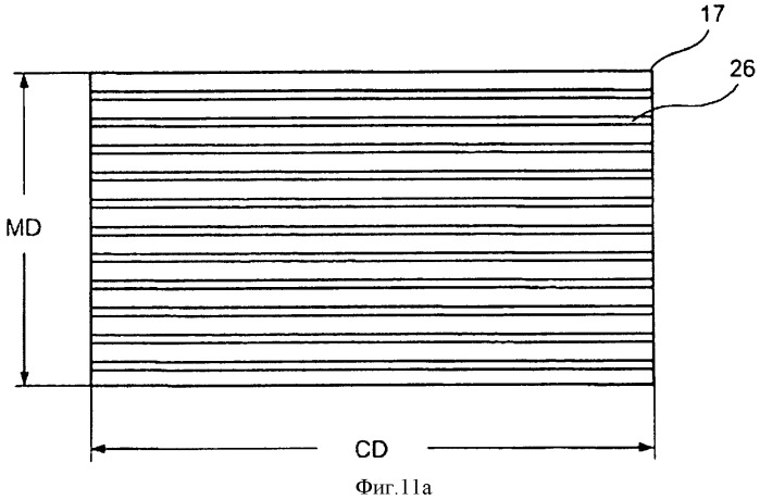 Лента с желобчатой поверхностью для использования в станинном прессе (патент 2530372)