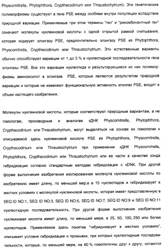 Новый ген элонгазы и способ получения полиненасыщенных кислот жирного ряда (патент 2311457)