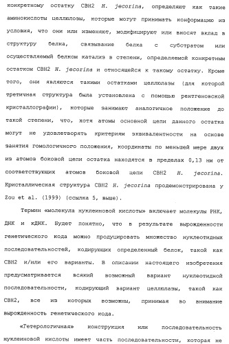 Композиции и способы, включающие варианты целлюлазы со сниженным сродством к нецеллюлозным материалам (патент 2486242)
