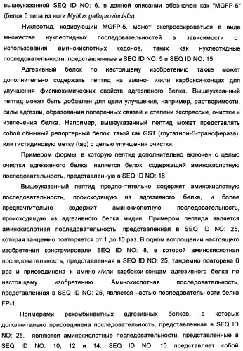 Биоадгезив мидии (патент 2349599)
