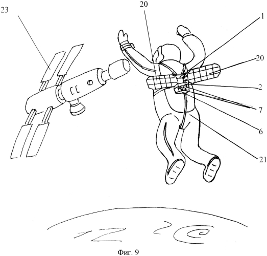 Индивидуальное средство передвижения космонавтов в открытом космосе (патент 2560545)