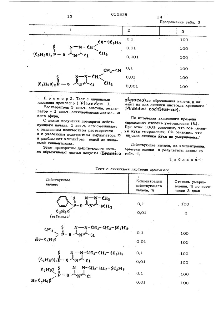 Инсектоакарицидонематоцидное средство (патент 615838)