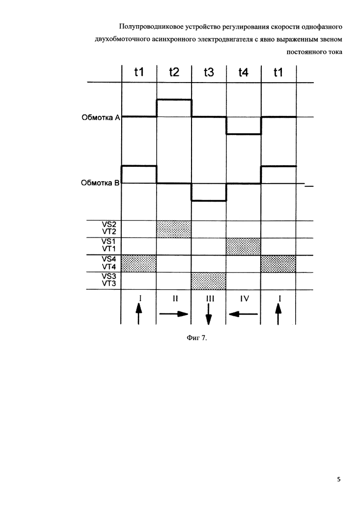 Полупроводниковое устройство регулирования скорости однофазного двухобмоточного асинхронного электродвигателя с явно выраженным звеном постоянного тока (патент 2613345)