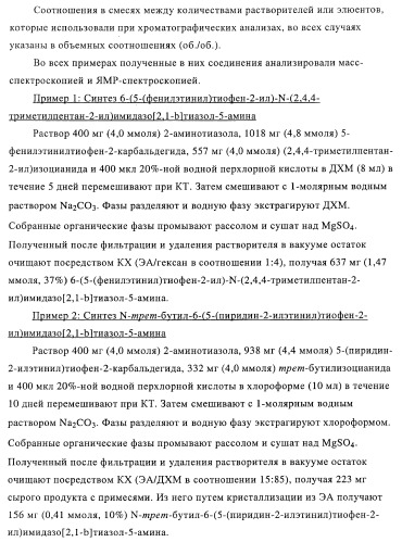 Замещенные имидазо[2,1-b]тиазолы и их применение для приготовления лекарственных средств (патент 2450010)