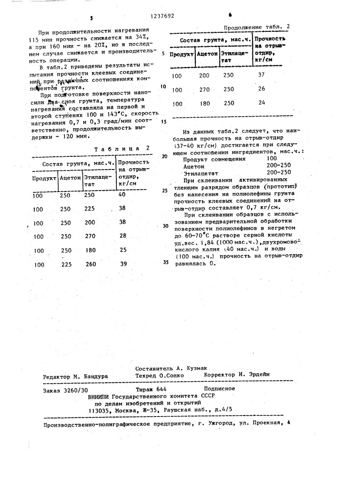 Способ склеивания полиолефинов с металлами (патент 1237692)