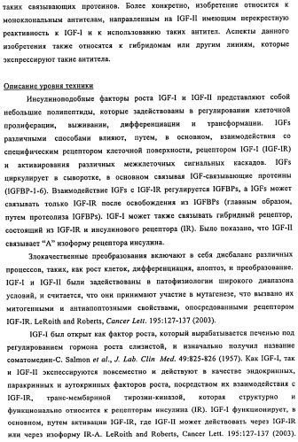 Связывающие протеины, специфичные по отношению к инсулин-подобным факторам роста, и их использование (патент 2492185)