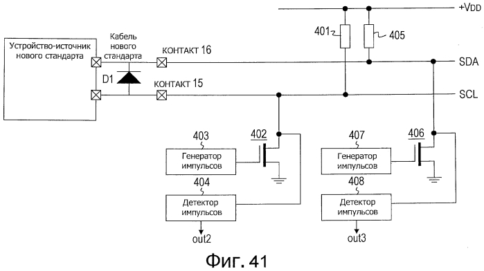 Электронное устройство и способ определения цифрового интерфейса для подключенного внешнего устройства (патент 2553980)