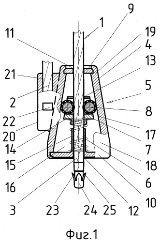 Гибкое запорно-пломбировочное устройство (патент 2396409)