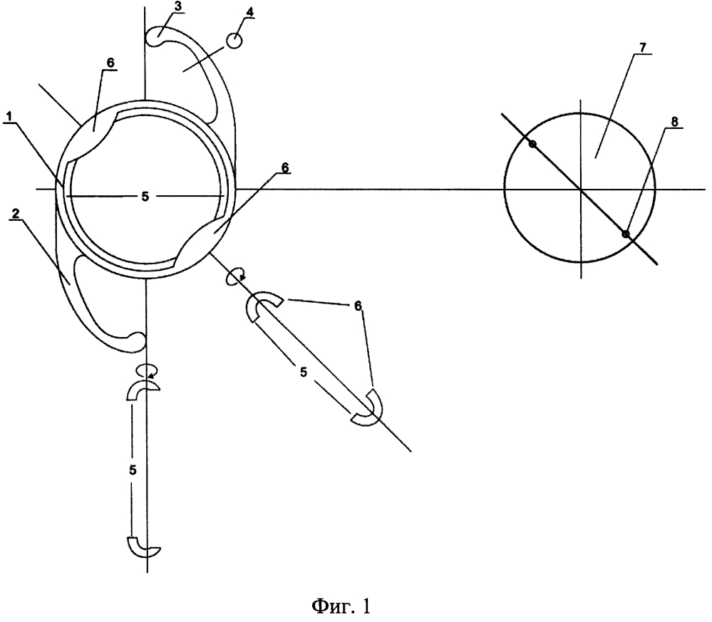 Искусственный хрусталик глаза (патент 2629543)