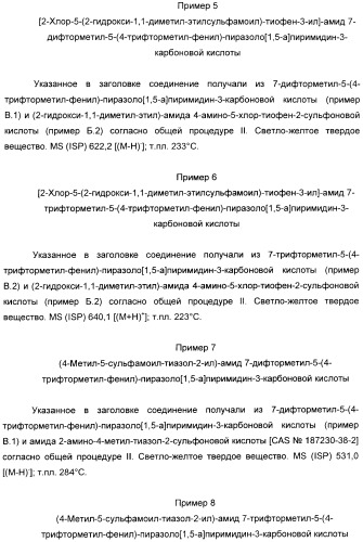 Производные пиразол-пиримидина в качестве антагонистов mglur2 (патент 2402553)