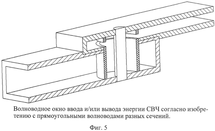 Волноводное окно ввода и/или вывода энергии свч (патент 2573662)