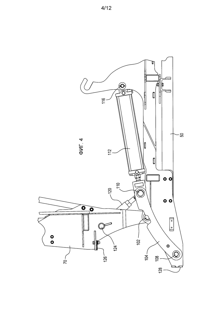 Складывающаяся рама орудия (патент 2632963)