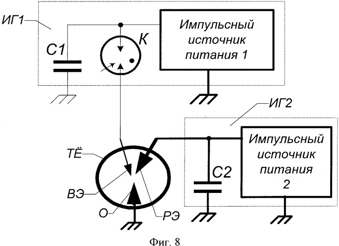 Технологическое устройство для электрогидроимпульсного воздействия на материалы (патент 2347619)