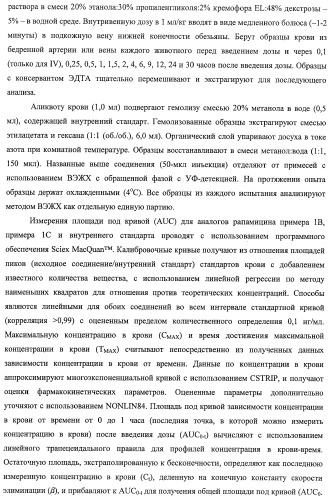 Кристаллические формы аналогов рапамицина (патент 2482119)