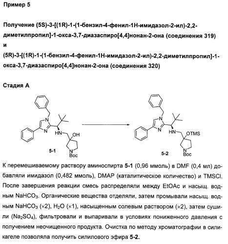 N-(1-(1-бензил-4-фенил-1н-имидазол-2-ил)-2,2-диметилпропил)бензамидные производные и родственные соединения в качестве ингибиторов кинезинового белка веретена (ksp) для лечения рака (патент 2427572)