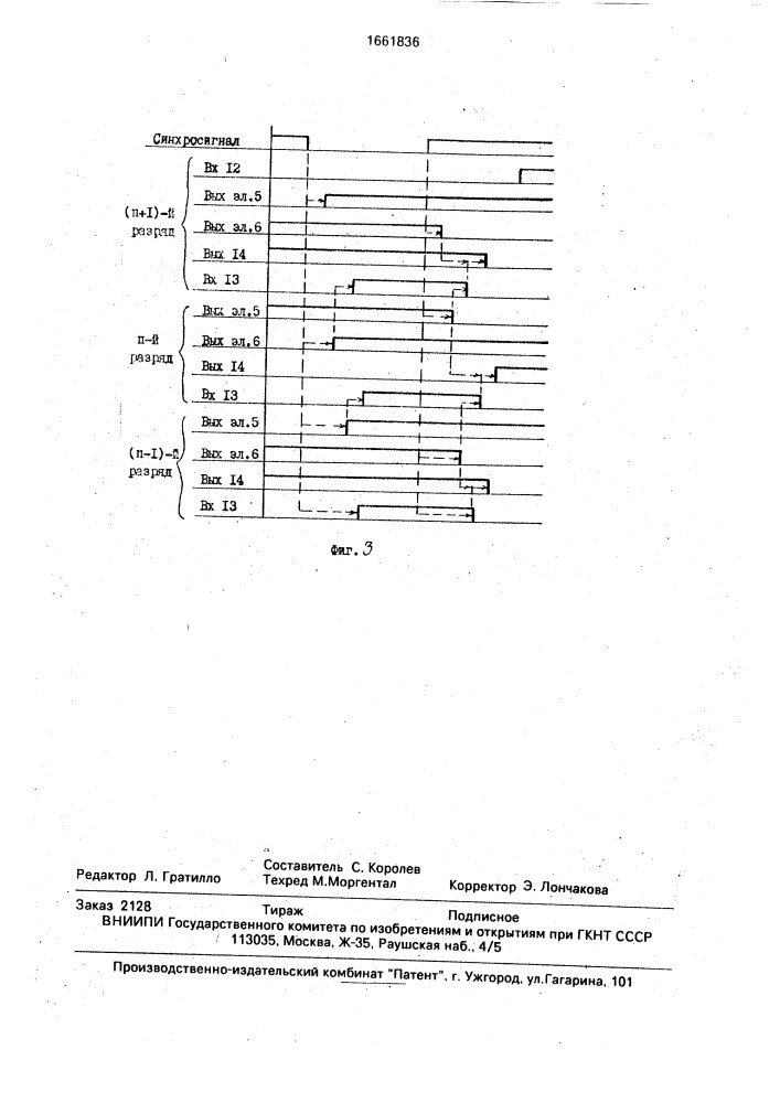 Регистр сдвига (патент 1661836)