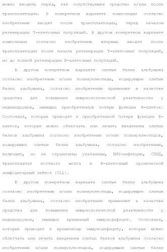 Слитые белки альбумина (патент 2369404)