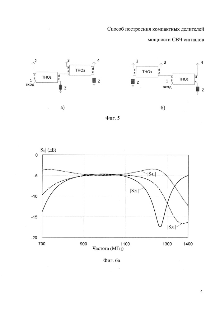 Способ построения компактных делителей мощности свч сигналов (патент 2658093)