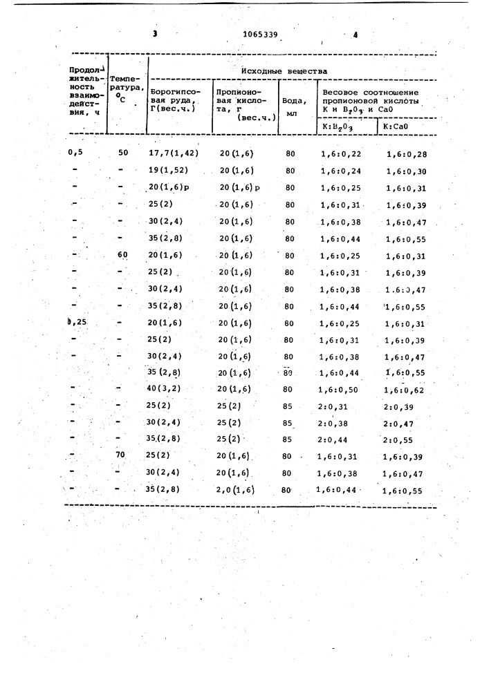 Способ получения тетрабората кальция (патент 1065339)